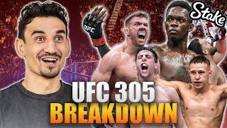 Max Holloway Breaksdown under UFC 305 Dricus du Plessis vs Israel Adesanya