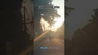 Time to Seize a New Day Happiness is Going On A Road Trip | Early Morning Drive | National Highway