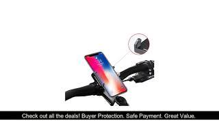 GUB-PRO1 Aluminum-Alloy-Bike-Phone-Holder-for-3-5-6-2-inch-Smartphone-Adjustable