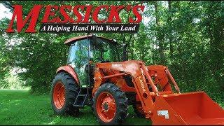 Kubota M7060 Walk Around and Driving Demo