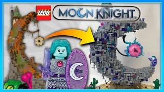 I made a LEGO Moon Knight CASTLE! 