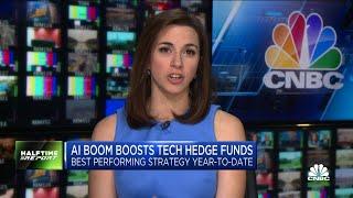 A.I. boom boosts tech hedge funds