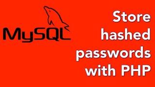 17 Password hash php mysql