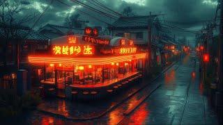 Experience 1980s & 90s Vintage Lofi Hip Hop Mix  Light Rain and Chill Study Music