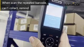 Sumicor inventory scanner barcode collector