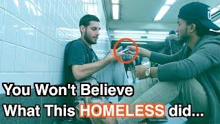 You Won't BELIEVE What This HOMELESS Did... (SOCIAL EXPERIMENT)