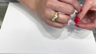 Vintage Diamond Ring in 18K Yellow Gold (Massoyan Jewelers) - MassoyanJewelers.com