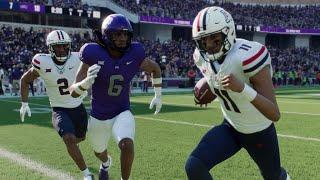 TCU vs Arizona - NCAA Football 11/23/24 Full Game Highlights (College Football 25 Sim)