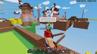 roblox bedwars... but I get matched with hacker teammates