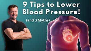 9 Easy Tips to Lower Blood Pressure NOW + 3 Myths