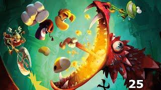 Прохождение Rayman Legends - Фиеста мертвых - Спасите Селену - Улепетывай, если хочешь жить-Часть 25