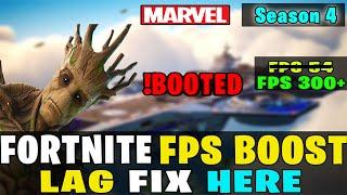 Fortnite Chapter 2 Season 4 Boost FPS & Reduce Input Lag | Fix Textures not Loading