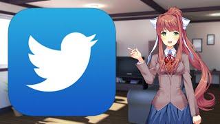 Monika knows about lilmonix3, her official twitter | Monika After Story