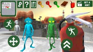 Новые Пришельцы Соседи Игра Здания СОСЕДИ Зона 51 - Alien Neighbor Area 51 Escape Granny