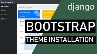 Django Bootstrap Theme Installation