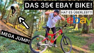 Das 35€ eBay Bike im EXTREMEN Test! Hält es den Mega Jump aus?!