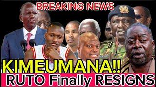 BREAKING NEWS‼️PRESIDENT RUTO Forced TO RESIGN After Allies DECLARED This On ALBERT OJWANG JUSTICE