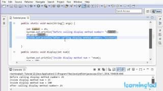 Pass by Value and Pass by Reference in Java Video Tutorial