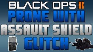 Black Ops II: Prone with Assault Shield Glitch