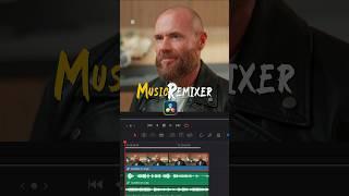 Music remixer effect in DaVinci Resolve