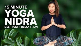 Yoga Nidra Meditation For Deep Relaxation | 15 Minutes in Your Inner Sanctuary