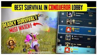 The Deadliest Survival in Solo Conqueror Lobby | C3S7 Solo Conqueror | Solo Conqueror Push Day 24