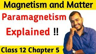 What is Paramagnetism | Physics Wallah Alakh Pandey Sir | @Alakh Sir Highlights