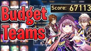 EASY 60000 Point Clear Budget Team For Pure Fiction Stage 4 Volubility! (Honkai Star Rail)