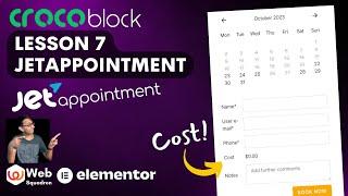 Crocoblock Lesson 7 - JetAppointment - Wordpress Tutorial - Basics