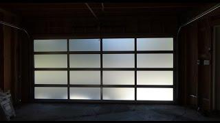 All Glass Garage Door/Full View - Modern & Elegant