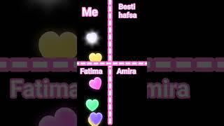 i think  we and amira are not going to be friends