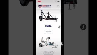 How to find our Electric Hydraulic Trailer!#contractor #construction#telecom #conduit#reeltrailers