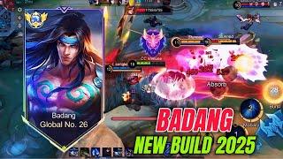 No one knows this builds for badang 2025  Badang best build and emblem 2025 