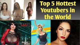 Top 5 Hottest Female Youtubers that you need to see in 2021 #Shorts