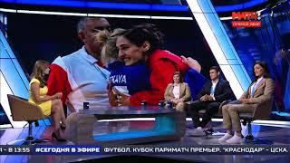 Анастасия Кондратьева, Сергей и Диана Рябовы в программе «Все на МАТЧ!», часть 1
