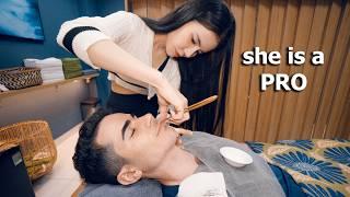 ASMR: Toller Service im vietnamesischen VIP-Barbershop! (Rasur, Massage, Shampoo)