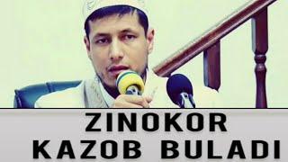 Ustoz Abdulaziz domla// "ZINOKOR KAZOB BULAD"