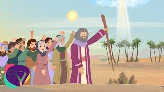 Let my people go - the Exodus song (animated, with lyrics)