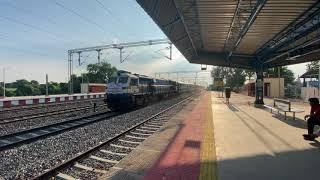 Speed Testing Train @130 kmph - Deesa, ADI, Gujarat