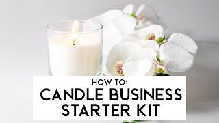 Candle Business Starter Kit - Video Guide | Supplies For Candles