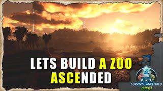 Ark Survival Ascended Let's Build a Zoo - Live Stream EP 220