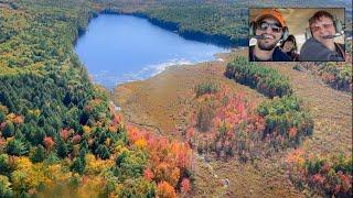 Peak Fall Colors of New England from Above - Aerial Views from a Seaplane 2024