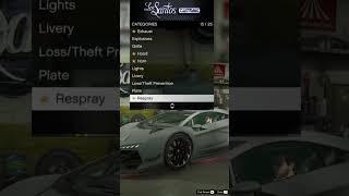 Best respray combos in GTA #grandtheftauto #gta #rockstar #rockstargame #openworldgame #gta5 #gaming