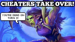 Cheaters have invaded Hearthstone!