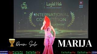 Leylet Hob Belly Dance Fretival  - Marija - Drum Solo