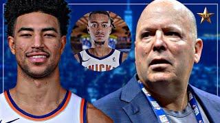 REUNION INCOMING? Quentin Grimes STILL Checks In w/ Knicks! Moses Brown RETURNS To NY | Knicks News