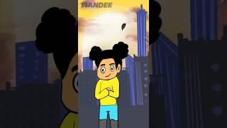 AMANDA AND TIAN RESPECT - AMANDA THE ADVENTURER ANIMATION | TIANDEE ANIMATION #shorts