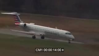 Plane hit's DEER at Charlotte 2-15-2017! REAL ATC recording