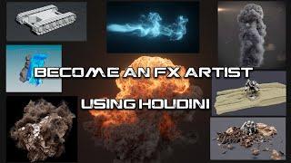 Become An FX Artist Using Houdini Course Trailer