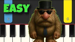 Matteooo Meme - EASY PIANO TUTORIAL #italianbrainrot